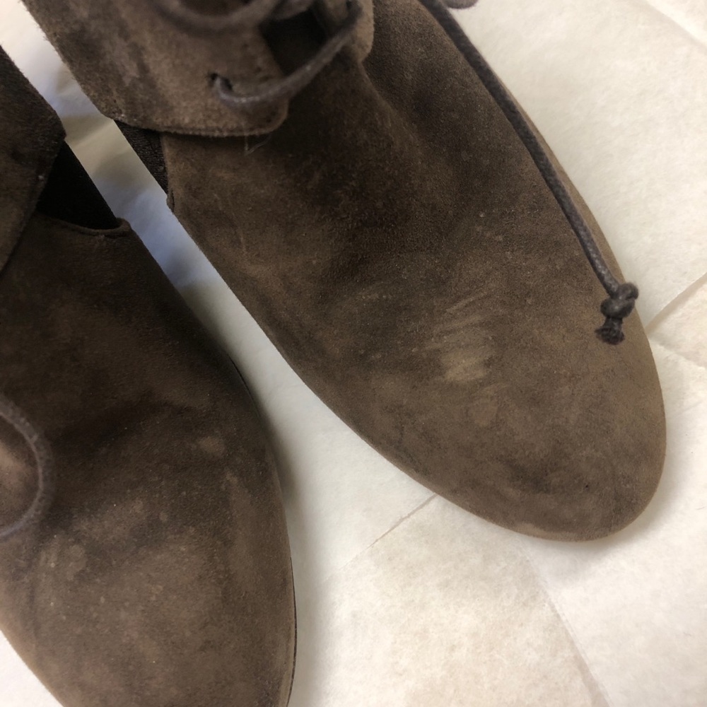 Stuart Weitzman Suede Booties - image 4